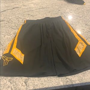 Kobe Black Mamba Logo Nike Dri Fit Shorts